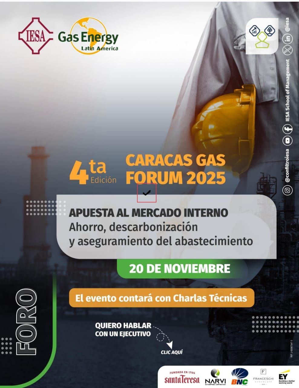 Caracas Gas Forum 2025 — publicidad 3